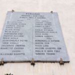 Lastra commemorativa Caduti seconda guerra mondiale