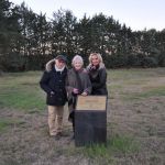 Lastra ricordo incidente C-47 caduto sul monte Tezio