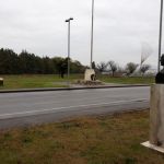 Lastra ricordo incidente C-47 caduto sul monte Tezio