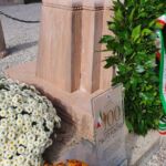 Bastia Umbra monumento Caduti e lastra milite ignoro