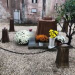 Bastia Umbra monumento Caduti e lastra milite ignoro