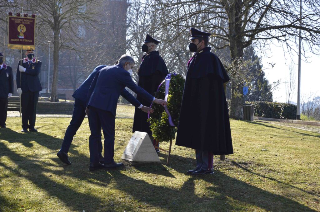 polizia di stato ricorda giovanni palatucci cerimonia perugia febbraio 2022