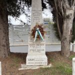 Cippo F. Simonetti, O. Baccari e J. Heliczer - Località Marino del Tronto - Ascoli Piceno